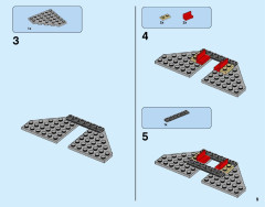 LEGO 76079 instructions page 9 – build guide