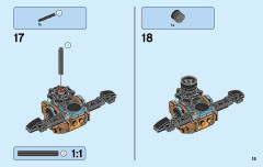 LEGO 76080 instructions page 15 – build guide