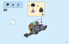 LEGO 76080 instructions page 17 – build guide