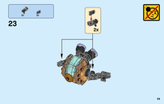 LEGO 76080 instructions page 19 – build guide