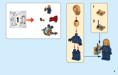 LEGO 76080 instructions page 3 – build guide