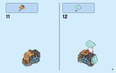 LEGO 76080 instructions page 9 – build guide