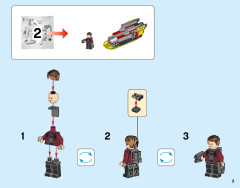 LEGO 76080 instructions page 3 – build guide