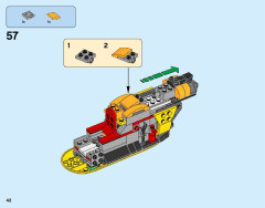 LEGO 76080 instructions page 42 – build guide