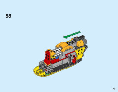 LEGO 76080 instructions page 43 – build guide