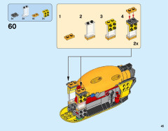 LEGO 76080 instructions page 45 – build guide