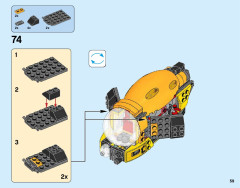 LEGO 76080 instructions page 59 – build guide
