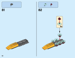 LEGO 76080 instructions page 64 – build guide