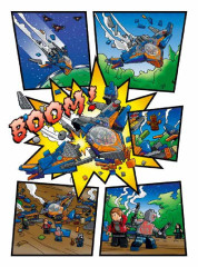 LEGO 76081 instructions page 6 – build guide