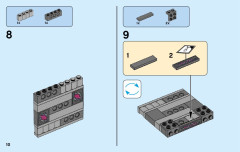 LEGO 76081 instructions page 10 – build guide