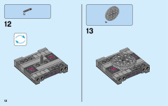 LEGO 76081 instructions page 12 – build guide