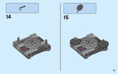 LEGO 76081 instructions page 13 – build guide