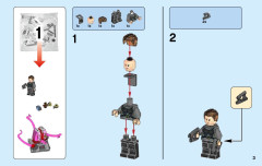 LEGO 76081 instructions page 3 – build guide