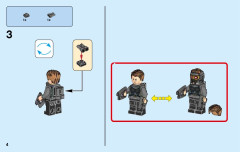 LEGO 76081 instructions page 4 – build guide