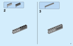 LEGO 76081 instructions page 7 – build guide