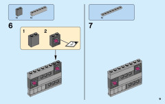 LEGO 76081 instructions page 9 – build guide