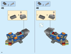 LEGO 76081 instructions page 20 – build guide