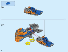 LEGO 76081 instructions page 34 – build guide