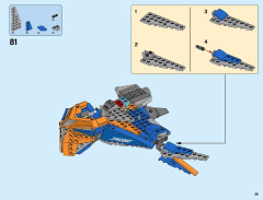 LEGO 76081 instructions page 39 – build guide
