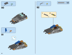 LEGO 76081 instructions page 44 – build guide