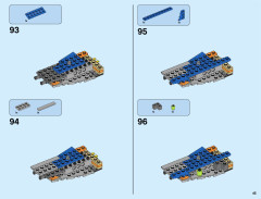LEGO 76081 instructions page 45 – build guide