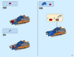 LEGO 76081 instructions page 47 – build guide