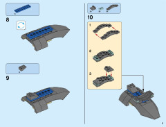 LEGO 76081 instructions page 5 – build guide