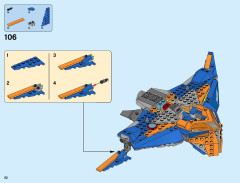LEGO 76081 instructions page 52 – build guide