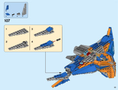 LEGO 76081 instructions page 53 – build guide