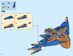 LEGO 76081 instructions page 54 – build guide