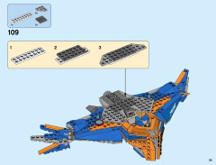 LEGO 76081 instructions page 55 – build guide