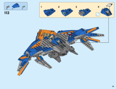 LEGO 76081 instructions page 59 – build guide