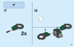 LEGO 76083 instructions page 15 – build guide