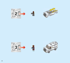 LEGO 76083 instructions page 2 – build guide