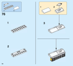 LEGO 76083 instructions page 54 – build guide