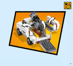 LEGO 76083 instructions page 71 – build guide