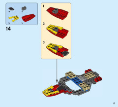 LEGO 76084 instructions page 17 – build guide