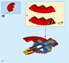 LEGO 76084 instructions page 20 – build guide
