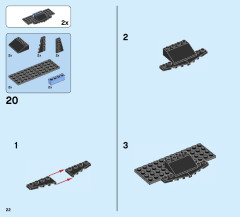 LEGO 76084 instructions page 22 – build guide