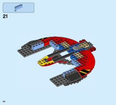 LEGO 76084 instructions page 24 – build guide