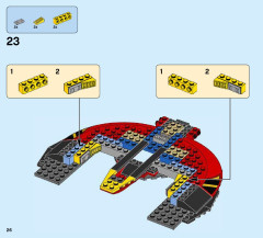 LEGO 76084 instructions page 26 – build guide