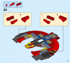 LEGO 76084 instructions page 27 – build guide
