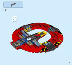 LEGO 76084 instructions page 37 – build guide