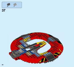 LEGO 76084 instructions page 38 – build guide