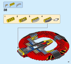 LEGO 76084 instructions page 39 – build guide
