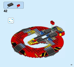 LEGO 76084 instructions page 43 – build guide