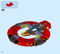 LEGO 76084 instructions page 44 – build guide