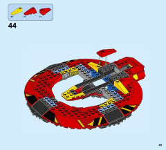 LEGO 76084 instructions page 45 – build guide