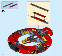 LEGO 76084 instructions page 46 – build guide