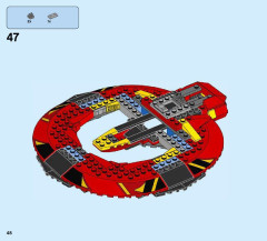 LEGO 76084 instructions page 48 – build guide